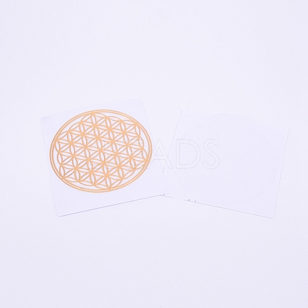 Self Adhesive Brass Stickers DIY-TAC0005-38H-2cm-1
