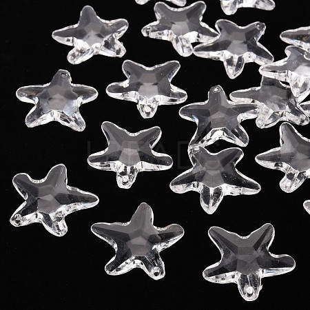 Transparent Acrylic Beads TACR-S154-58B-205-1