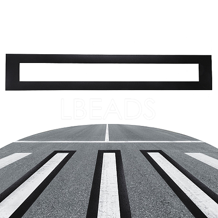 Rectangle PVC Hollow Out Painting Stencils TOOL-WH0155-67-1