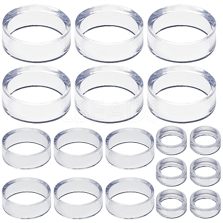 Gorgecraft 18Pcs 3 Styles Acrylic Display Frame ODIS-GF0001-14-1