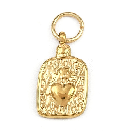 304 Stainless Steel Pendants LS-STAS-L296-09G-02-1