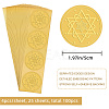 Self Adhesive Gold Foil Embossed Stickers DIY-WH0211-290-2