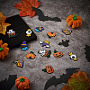 Beadthoven 21Pcs 7 Style Halloween Alloy Enamel Pendant ENAM-BT0001-16-4