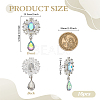 16Pcs Alloy Rhinestone Cabochons FIND-FG0004-26C-2