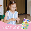 8 Strands Imitation Jelly Handmade Polymer Clay Beads Strands CLAY-TA0001-47B-9
