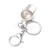 5Pcs Baseball Cap CCB Plastic Keychains KEYC-JKC01059-4
