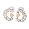 Brass with Crystal Rhinestone Bracelets & Earrings & Necklaces & Rings WG06C1A-18-2