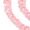 Baking Electroplate Glass Beads Strands DGLA-A039-J4mm-B08-3