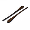 Vintage Schima Wood Hair Sticks Findings OHAR-N008-12-3