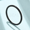 304 Stainless Steel Plain Band Rings STAS-I160-F03-EB-1