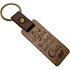 Walnut Wood Keychain KEYC-WH0044-006-1