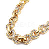 Infinity Cubic Zirconia Bracelets & Necklaces Jewelry Sets SJEW-M098-02G-3