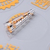 Waterproof Self Adhesive Hot Stamping Stickers Sets DIY-L030-07E-2