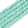 Opaque Glass Beads Strands GLAA-N019-3mm-15-1