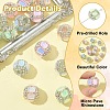 5Pcs Acrylic Beads OACR-YW0003-65A-5