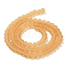 Transparent Glass Beads Strands EGLA-A034-T8mm-MD23-3