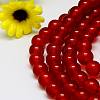 Natural Malaysia Jade Bead Strands G-M099-8mm-04-1