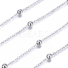 Brass Flat Oval Cable Chains CHC018Y-NFK-3