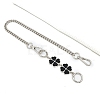 Metal Clover Handbag Chain Straps PW-WG93D70-02-1