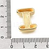 Brass Slide Charms KK-E802-33G-I-3