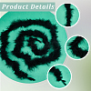 Turkey Feather Ornament Accessories AJEW-WH20018-91B-5