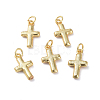 Textured Brass Pendants ZIRC-G160-52G-1