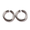 Non-Tarnish 316 Surgical Stainless Steel Clip-on Earrings X-EJEW-Z014-01D-P-1