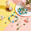 120Pcs 6 Colors Easter Themed Handmade Polymer Clay Beads CLAY-PH0001-92-5