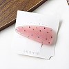 Cellulose Acetate Snap Hair Clips for Women Girls PW-WG03F65-01-1