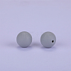 Round Silicone Focal Beads SI-JX0046A-99-5