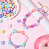 180Pcs Opaque Acrylic Beads TACR-SC0002-71-4