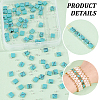 1 Strand Rectangle Synthetic Turquoise Beads Strands G-NB0005-57-5