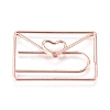 Envelope with Heart Shape Iron Paperclips TOOL-L008-018RG-1