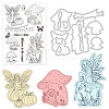 Globleland Fairy PVC Plastic Stamps DIY-GL0001-47-1