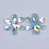 Printing PU Leather Pendants FIND-T062-001L-1