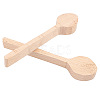 Gorgecraft Wood Carving Spoon AJEW-GF0001-38-1