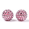 Transparent Resin Rhinestone Graduated Beads RESI-S314-10x12-M-3