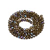 Electroplate Glass Beads Strands EGLA-A034-T4mm-L06-3