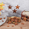48Pcs 4 Styles Iron Pendants IFIN-GF0001-40-4