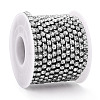 Iron Rhinestone Strass Chains CH-YW0003-01D-NF-3