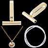Alloy Brooch Convert Necklaces Pendant Hooks FIND-SC0019-04P-6