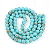 Baking Paint Glass Beads X1-DGLA-N010-10mm-03-2