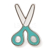 Platinum Alloy Enamel Brooches JEWB-I035-02P-02-1