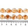 Natural Citrine(Heated) Beads Strands G-C116-A58-01-5