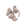 304 Stainless Steel Open Cuff Rings for Women WGC482B-02-2