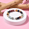 Assorted Stone Beads Bracelets X-BJEW-Q300-4
