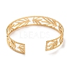 304 Stainless Steel Cuff Bangles for Women BJEW-K263-05G-11-3