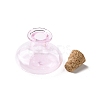 Miniature Glass Bottles GLAA-H019-07G-3