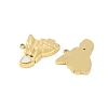 Natural Shell Charms STAS-P366-18G-2