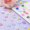 300Pcs 6 Style Transparent & Opaque & Spray Painted Acrylic Beads TACR-YW0001-46-5
